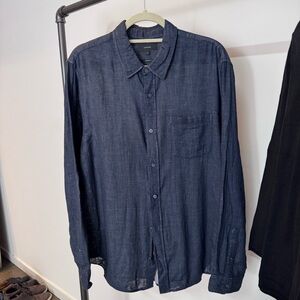 Vince chambray Button Down Shirt